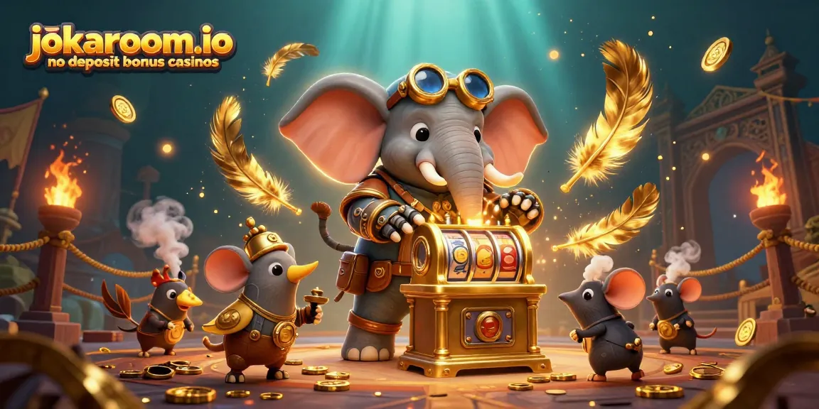 Experience thrilling gameplay with jokaroom.io no deposit bonus casinos in this steampunk fantasy casino setting.